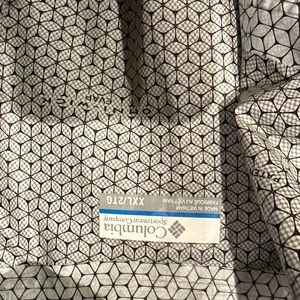 Men’s black XL columbia raincoat